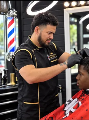 Christian, barber at Cibao