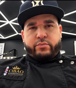 Lobo, barber at Cibao
